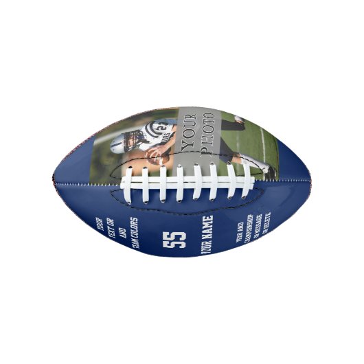 Fantastische foto-gepersonaliseerde Football-cadea American Football (Voorkant)