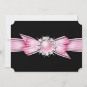 Fantastische foto van Birthday Party Soft Pink Bla Kaart (Achterkant)