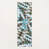 Fantastische Fractale Arctische Camouflage Yogamat (Voorkant)