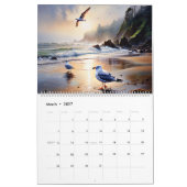 Fantastische geschilderde kustbeelden kalender (Mar 2027)
