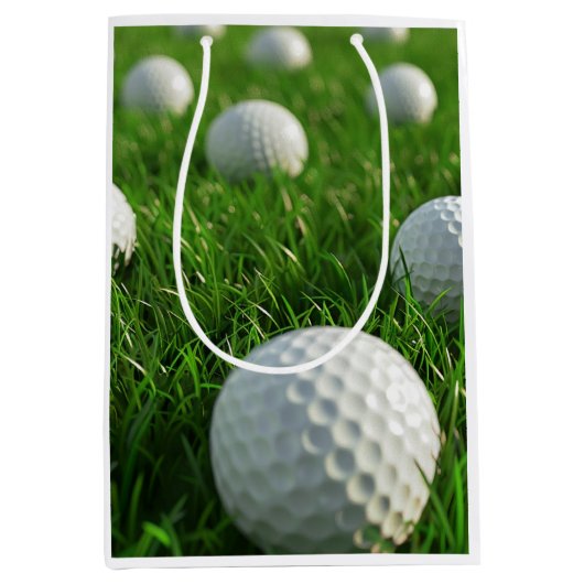 Fantastische golfspeler cadeautassen medium cadeauzakje (Voorkant)