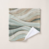 Fantastische golven bad handdoek (Wasdoekje)