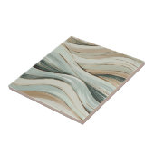 Fantastische golven tegeltje (Zijkant)