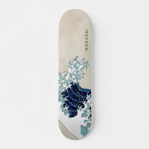 Fantastische golven van Kanagawa Custom Text Persoonlijk Skateboard