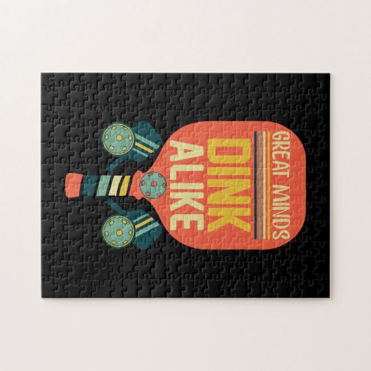 Fantastische gootsteen zoals Funny Pickleball Legpuzzel (Horizontaal)