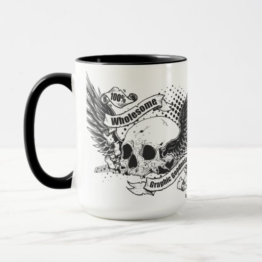 Fantastische grafische Mok (Links)