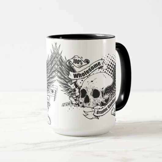 Fantastische grafische Mok (Voorkant rechts)