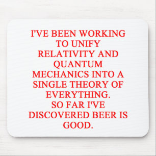 fantastische grappen over phisics muismat