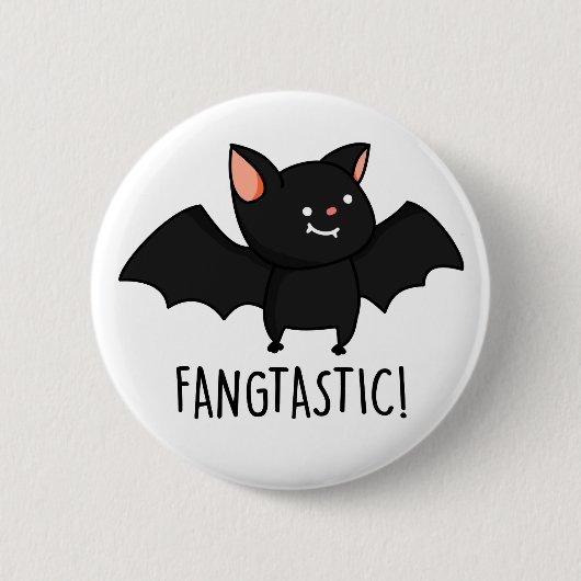 Fantastische grappige Halloween woordspeling Ronde Button 5,7 Cm (Voorkant)