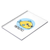 Fantastische Grappige Vis Punt Notitieboek (Linkerzijde)