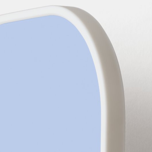 Fantastische groene bonen op trampoline-cartoon pickleball paddle (Links Detail)