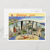 Fantastische groeten uit de VS Briefkaart (Voorkant / Achterkant)