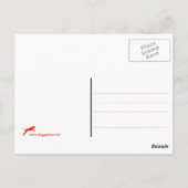 Fantastische Grote Dane Portret Briefkaart (Achterkant)