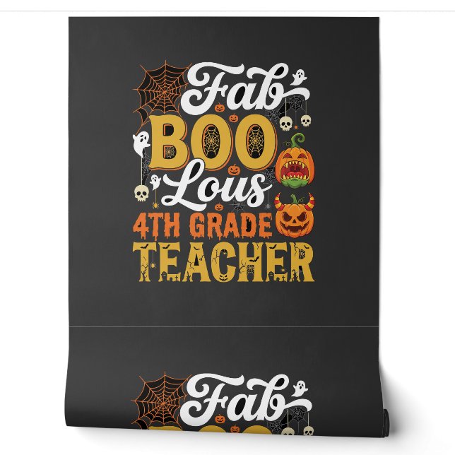 Fantastische Halloween leraar 4e klas Behang (Afrollen)
