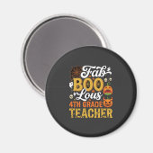 Fantastische Halloween leraar 4e klas Magneet (Voorkant / Achterkant)