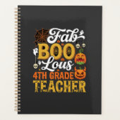 Fantastische Halloween leraar 4e klas Planner (Voorkant)