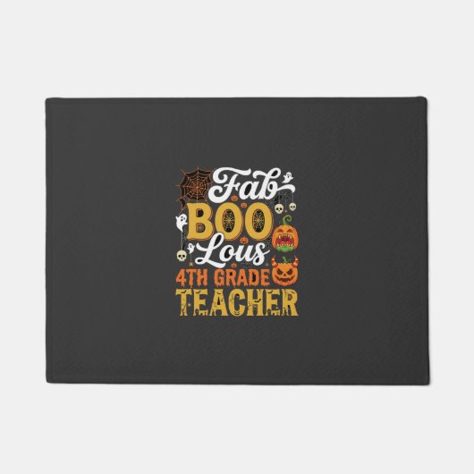 Fantastische Halloween leraar groep 6 Deurmat (Voorkant)