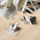 Fantastische hek bij Joshua-boom Legpuzzel (Zijkant)