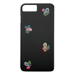 Fantastische heldere bloemen, bladeren en paisleys 	iPhone 8/7 plus hoesje