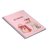Fantastische honden tas notitieboek (Rechterzijde)