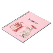 Fantastische honden tas notitieboek (Linkerzijde)