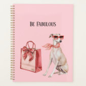 Fantastische honden tas planner (Voorkant)