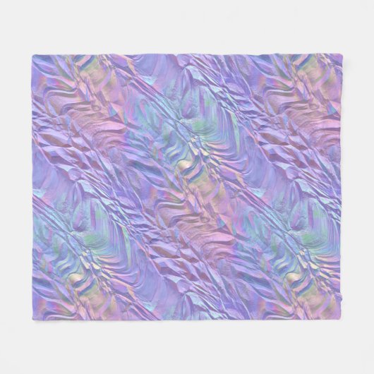 Fantastische horizon: fleece deken (Voorkant (Horizontaal))