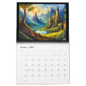Fantastische horizons kalender (Jan 2027)