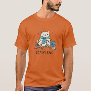 Fantastische huisdierkunst met creatieve hobbygere t-shirt