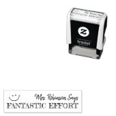 Fantastische inspanning | Aangepaste leraren Zelfinktende Stempel (In situ)