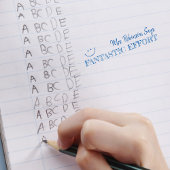 Fantastische inspanning | Aangepaste leraren Zelfinktende Stempel