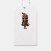 Fantastische Kerst Elf Witte Gift Labels Cadeaulabel (Voorkant)