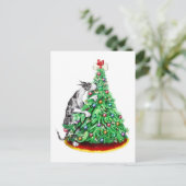 Fantastische kerstfeestdoelstellingen feestdagenkaart (Staand voorkant)