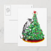 Fantastische kerstfeestdoelstellingen feestdagenkaart (Voorkant / Achterkant)