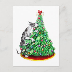 Fantastische kerstfeestdoelstellingen feestdagenkaart