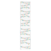 Fantastische kerstfeestlichten korte tafelloper (Voorkant)