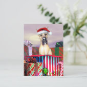 Fantastische kerstvakantie feestdagenkaart (Staand voorkant)