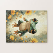 fantastische kikkerkunst legpuzzel (Horizontaal)