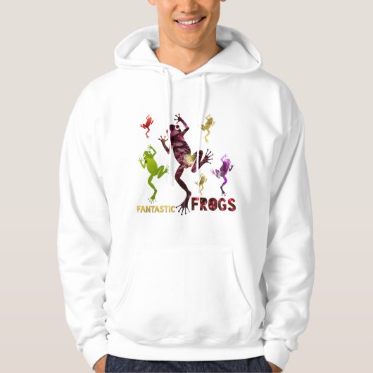 fantastische kikkers hoodie (Voorkant)