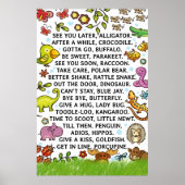 Fantastische Kinderuitdrukkingen Ontwerp Poster (Voorkant)