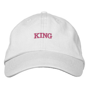 Fantastische KING Heren Dames Mooie Visor-Hoeden Geborduurde Pet