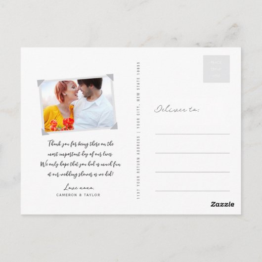 Fantastische kleurrijke vogels en zwemvogels zomer briefkaart (Achterkant)