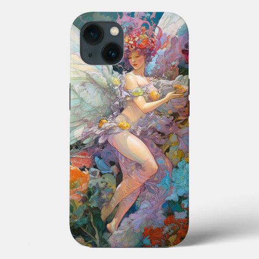 Fantastische kunst in bloemen Case-Mate iPhone case (Achterkant)