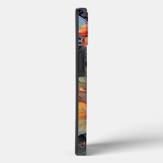 Fantastische kunst in bloemen Case-Mate iPhone case (Achterkant / Rechts)