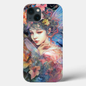 Fantastische kunst in bloemen Case-Mate iPhone case (Achterkant)