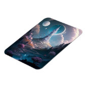 Fantastische kunst in het landschap van de theater magneet (Linkerzijde)