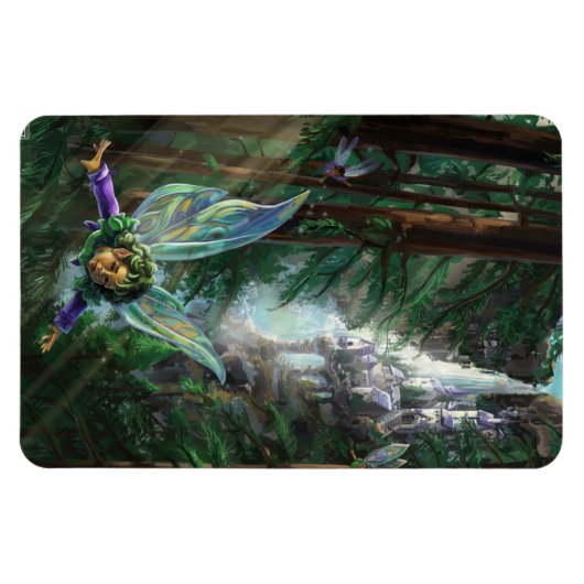 Fantastische kunst magneet (Horizontaal)