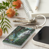 Fantastische kunst sleutelhanger (Voorkant Rechts)