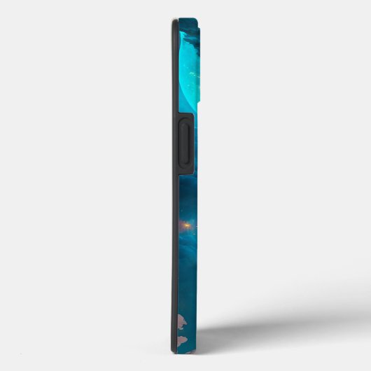 Fantastische kunst van het vliegende schip Case-Mate iPhone case (Achterkant / Rechts)