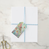 Fantastische Labels met kunstcadeaus voor de bloem Cadeaulabel (Met Touw)